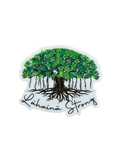 Lahaina Strong Banyan Tree Sticker