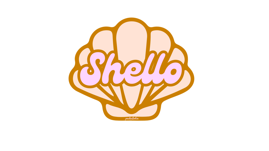 Shello Sticker